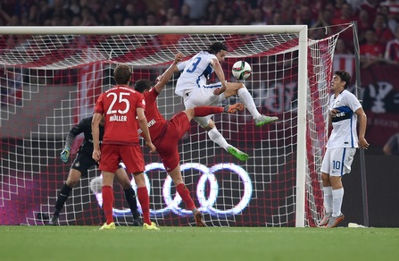 Il Bayern stende l'Inter 1-0, Goetze decisivo