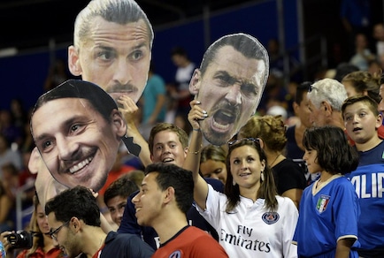 Fiorentina ko col Psg. In tribuna il faccione di Ibra