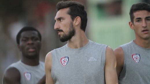 Il Napoli? Per ora Astori si allena con il Cagliari