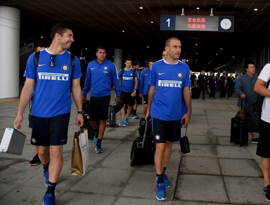 Inter, a Guangzhou per sfidare il Real