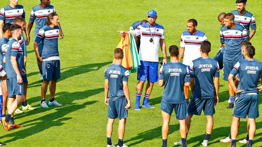 Serie A Sampdoria, ritiro estivo confermato a Pontedilegno
