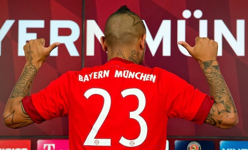 Vidal, che emozione per il primo giorno al Bayern