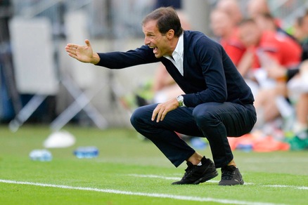 Juve, Allegri: «Brutta aria...». Allarme per Chiellini