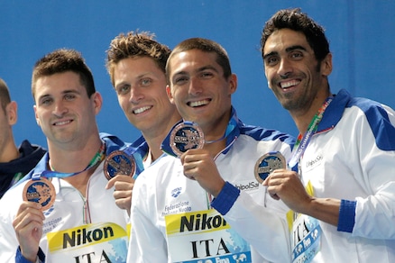 Kazan, azzurri di bronzo nella 4x100