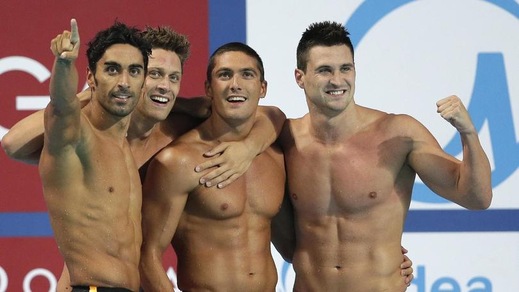 Nuoto, Italia di bronzo nella staffetta 4x100 maschile