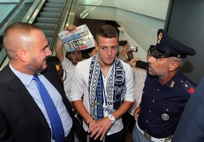 Milinkovic a Roma: «Forza Lazio!»