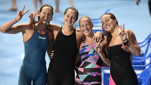 Pellegrini fa il bis con l'argento nella staffetta 4x200