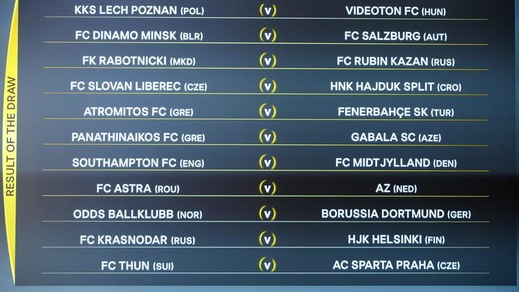 Playoff Europa League: Dortmund vola in Norvegia