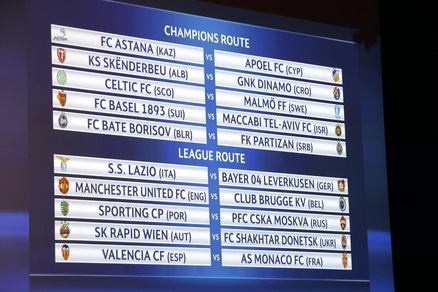 Champions League, ai playoff sarà Lazio-Bayer Leverkusen