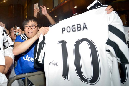 Juve, che festa a Shanghai per Pogba