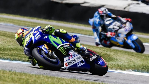 MotoGp Yamaha, Rossi: «Ho avuto problemi con l’anteriore»