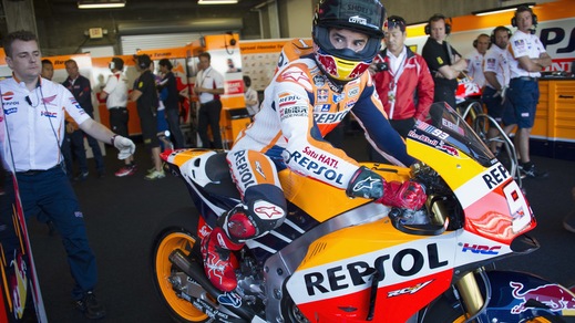 MotoGp, Indianapolis: Marquez show nelle libere, Rossi 9°