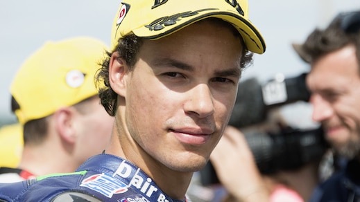 Moto2 Italtrans Racing, Morbidelli: «Dedicato a chi mi sta vicino»