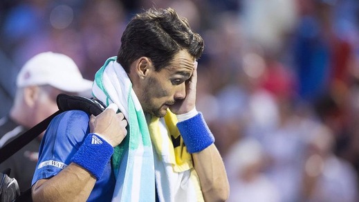 Montreal, dopo Seppi fuori anche Fognini