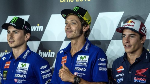 MotoGp Yamaha, Rossi: «Brno mi piace ancora»