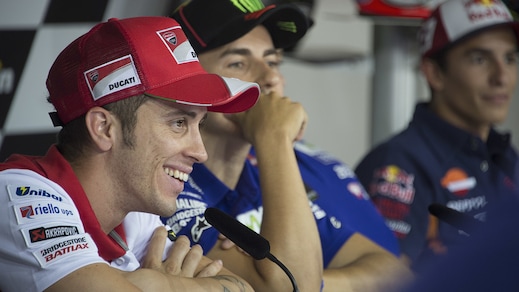 MotoGp Ducati, Dovizioso: «Sarà difficile salire sul podio»