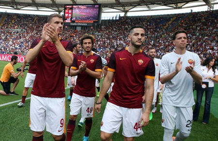 La presentazione della Roma: festa all'Olimpico con i tifosi