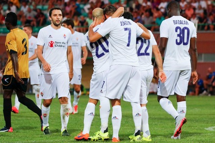 Fiorentina, 3-0 alla Lucchese. Rossi in campo 90'