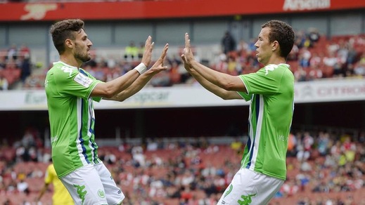 Perisic gol, trascina il Wolfsburg alla vittoria