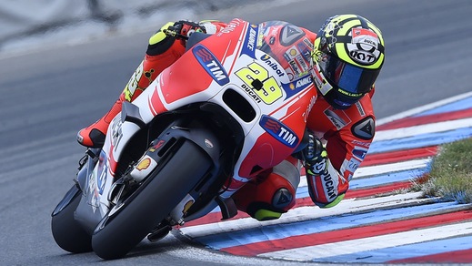 MotoGp Ducati, Iannone quarto: «Ottimo set-up sulla GP15»