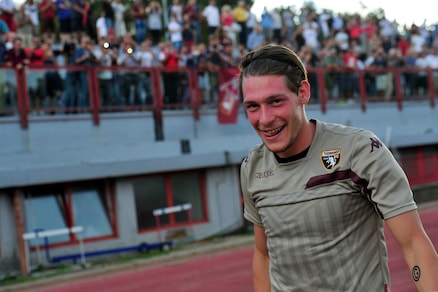 Belotti, addio Palermo: l'abbraccio dei tifosi del Torino