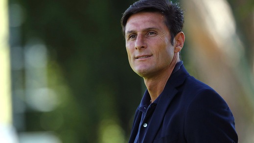 Inter, allenamento sotto gli occhi di Javier Zanetti