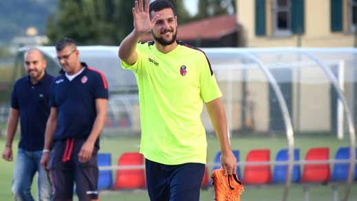 Destro torna a sorridere. Allenamento con il Bologna