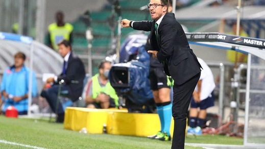 Di Francesco: «Sassuolo, un successo da squadra»