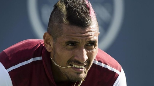 Frasi contro la fidanzata di Wawrinka, 28 giorni di stop a Kyrgios