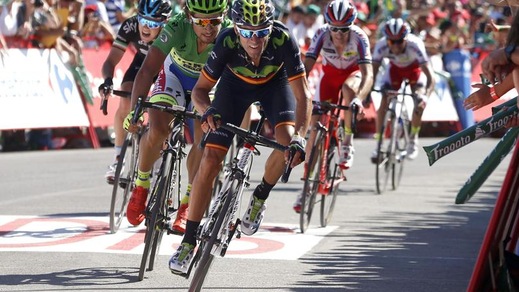 Ciclismo, Vuelta: a Valverde quarta tappa. Chaves resta leader