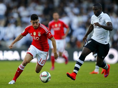 Juve, in Portogallo: «Interessa Gaitan del Benfica»