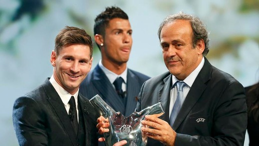 Messi conquista il "Best Uefa Player". E Ronaldo non la prende bene