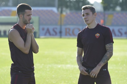Roma, primo allenamento per Digne