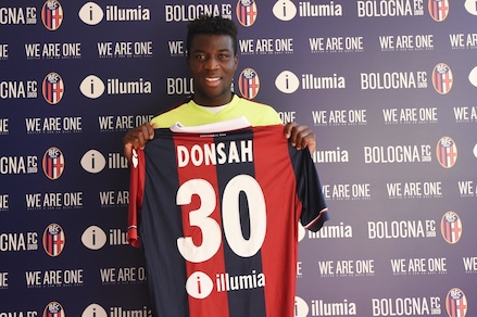 Bologna, ecco Donsah: «Mi ispiro a Nainggolan»