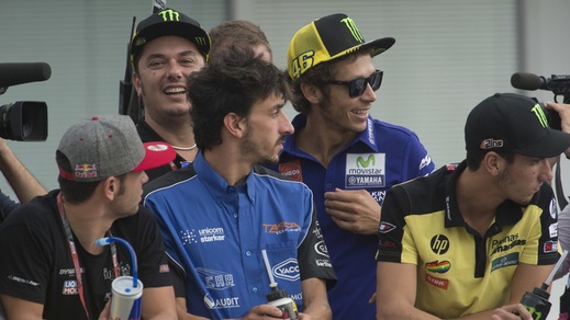 MotoGp Yamaha, Rossi: «Per il titolo battaglia equilibrata»