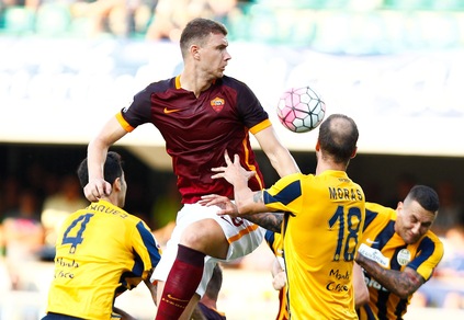 Dzeko: «Totti leggenda, possiamo giocare insieme»