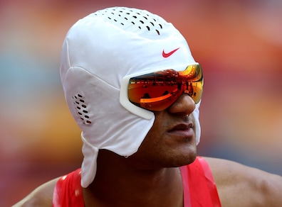 Ashton Eaton, cappello da X-Men ai Mondiali di Pechino