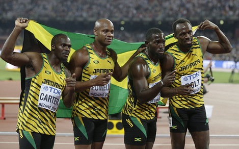 Giamaica Power! Con Bolt è oro nella 4x100