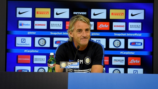 Mancini: «Col Carpi voglio un'Inter al 200%»
