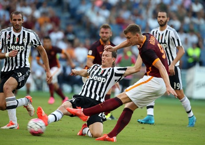 FOTO Roma-Juventus 2-1: Dzeko, che colpi!