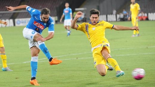Napoli-Sampdoria 2-2: Eder risponde a Higuain