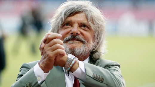 Ferrero: «Soriano? Lo cercano Napoli, Juve e Milan»