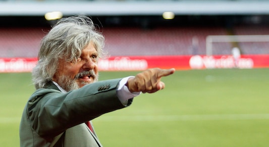 Ferrero: «Soriano è nostro. De Laurentiis pensi ai suoi»