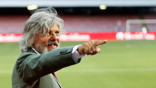 Ferrero: «Soriano è nostro. De Laurentiis pensi ai suoi»