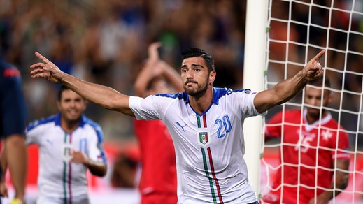 Pellè, "una mano" a Conte: l'Italia batte Malta 1-0