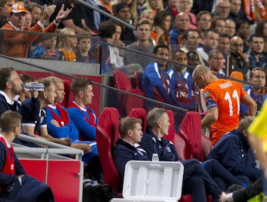 Olanda, Robben ko: fuori un mese