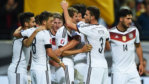 Germania, tris alla Polonia. Albania, pari in Danimarca