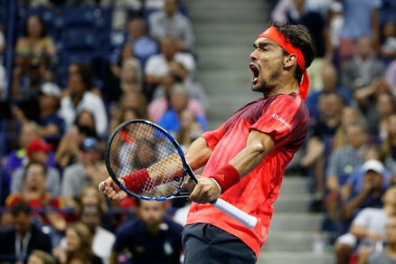 Impresa Fognini: rimonta e batte Nadal in cinque set