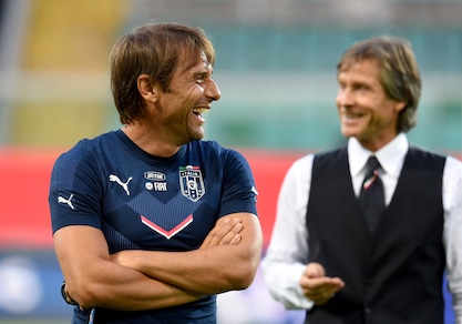 L'Italia si allena al Renzo Barbera: che sorrisi per Conte