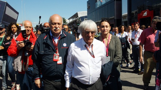 F1, Monza: arrivati Ecclestone e Marchionne, atteso Renzi